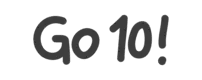 logo aplikace Go10! / Dej si 10!